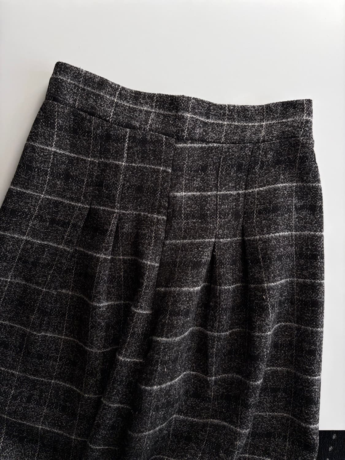 check patterned wide pants 상품이미지8