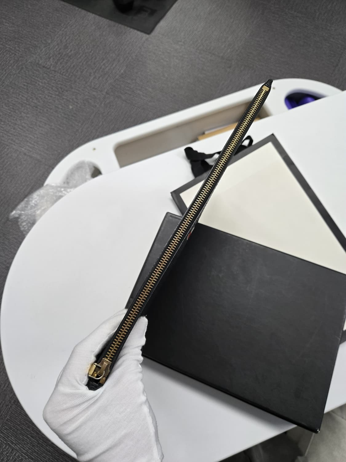 [A급컨디션]톰브라운 클러치백 라지 상품이미지5