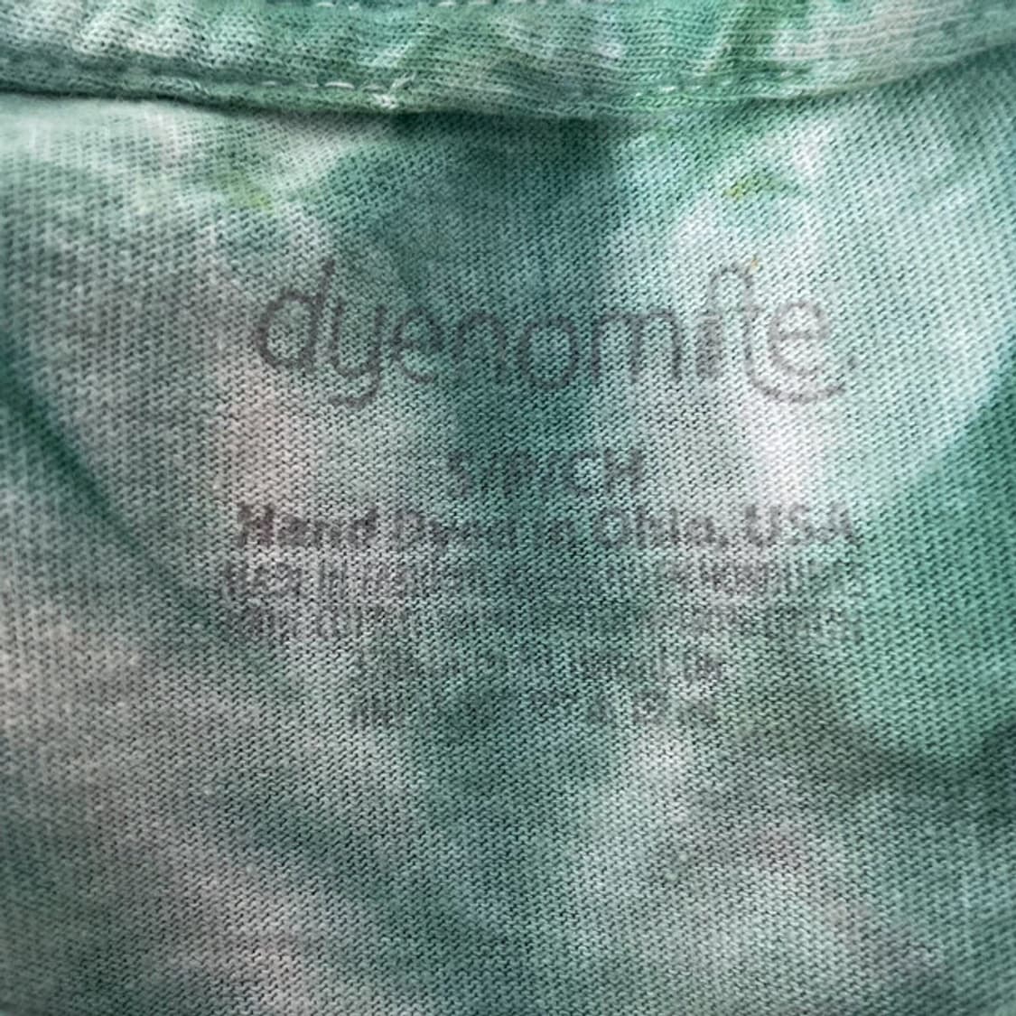 다이노마이트 타이다이 티셔츠 (S) 상품이미지6