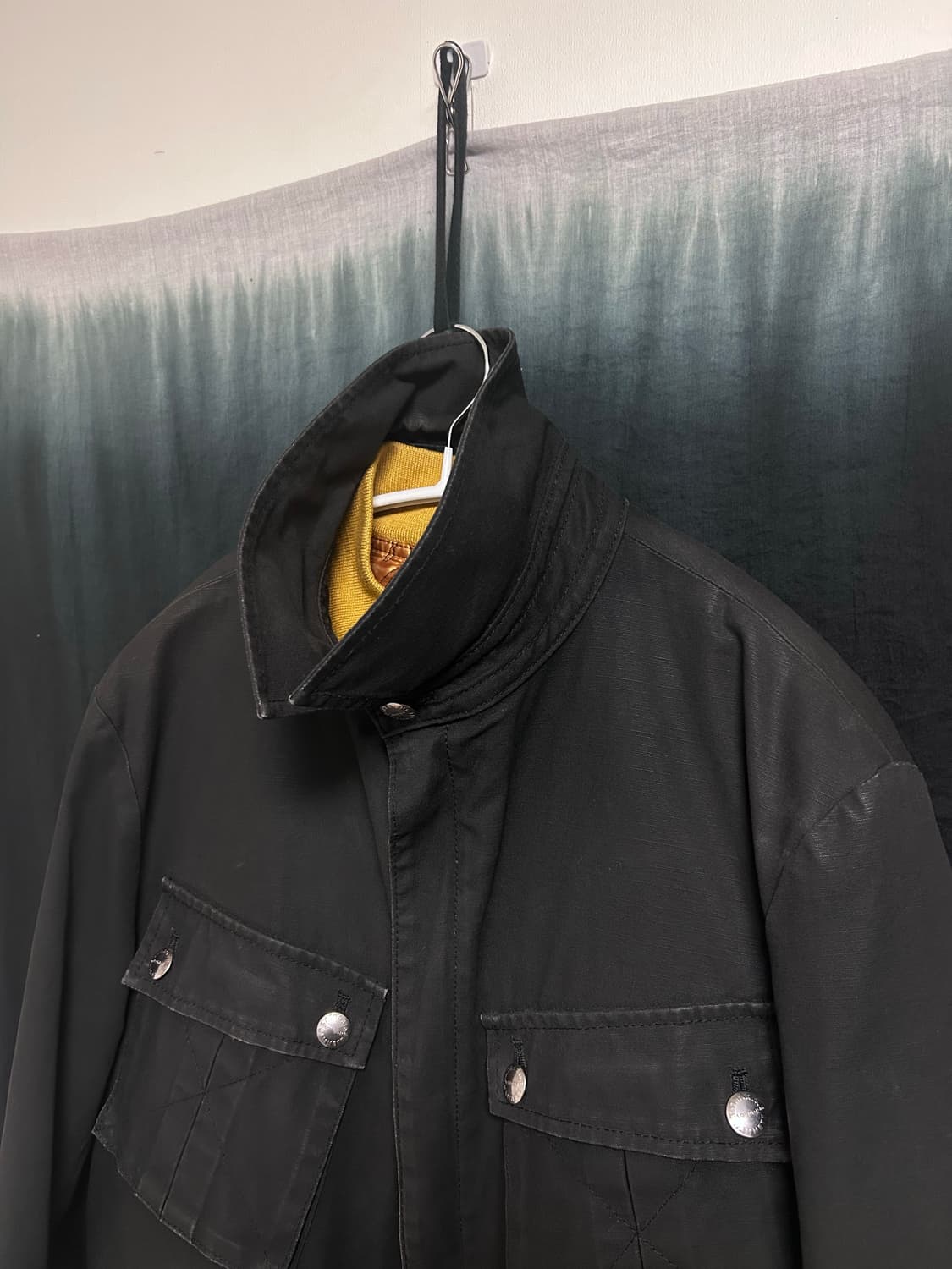 캐서린 햄넷 왁스코팅 헌팅 자켓 상품이미지3