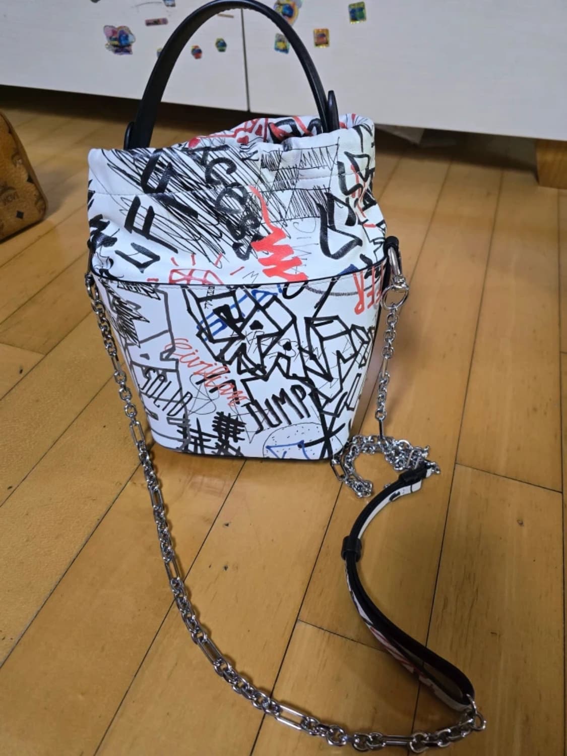 메종마르지엘라 그래피티 마이크로 백 급처 상품이미지2