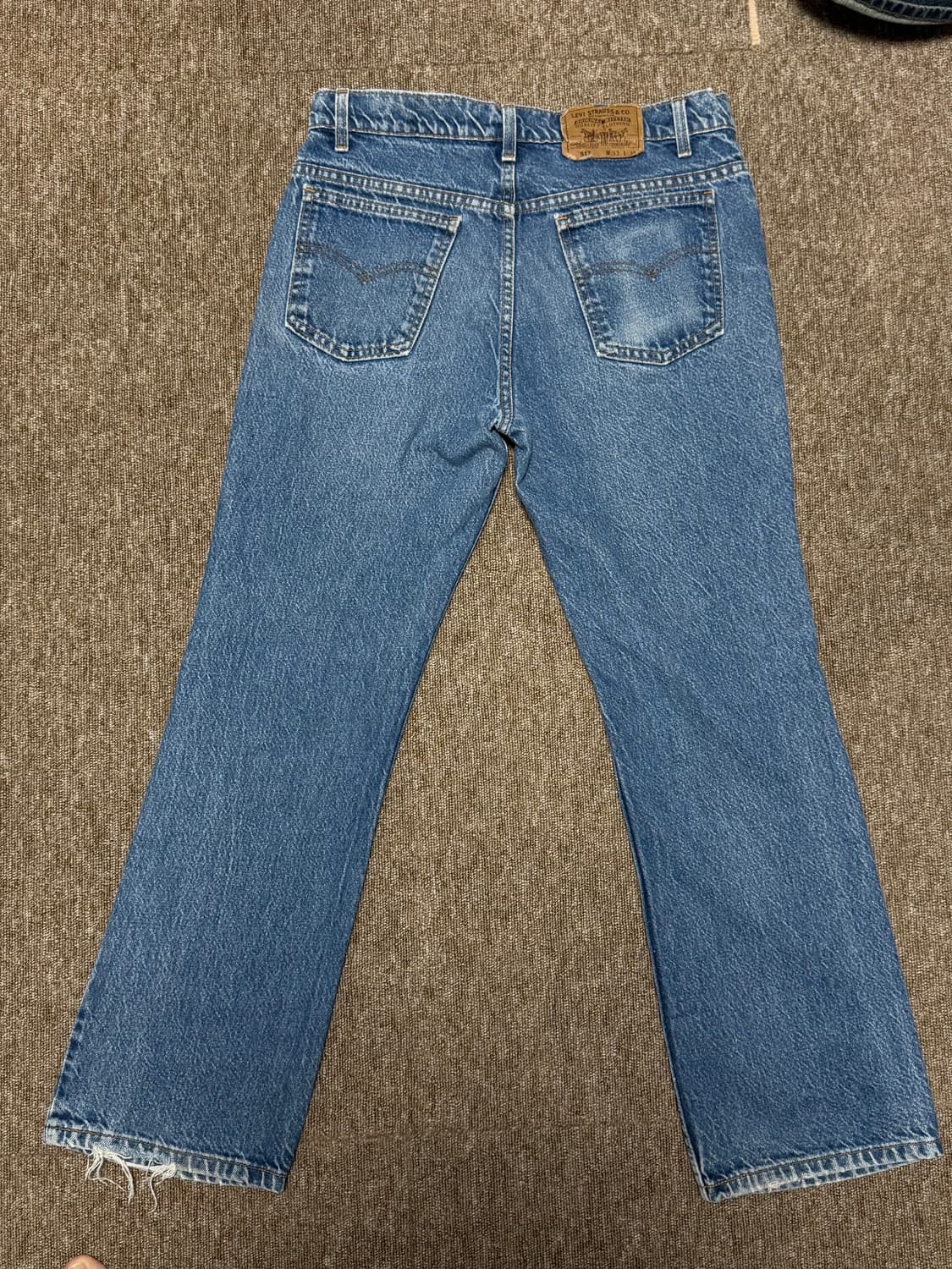 리바이스 517 빈티지 플레어 데님 부츠컷 청바지 33x30 팝니다 상품이미지4