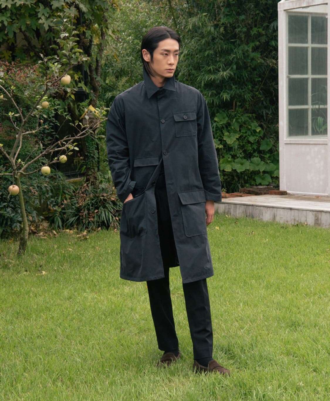 드베르망 코튼 헌팅 발마칸코트 M(새상품) 상품이미지4