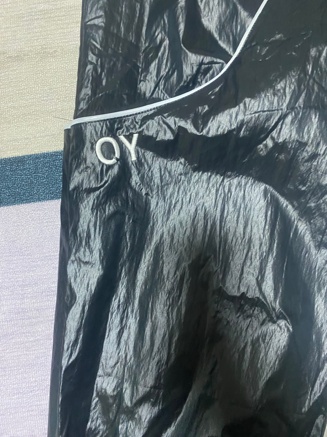 오와이 커브 라인 레이어드 트랙 조거 팬츠 상품이미지2