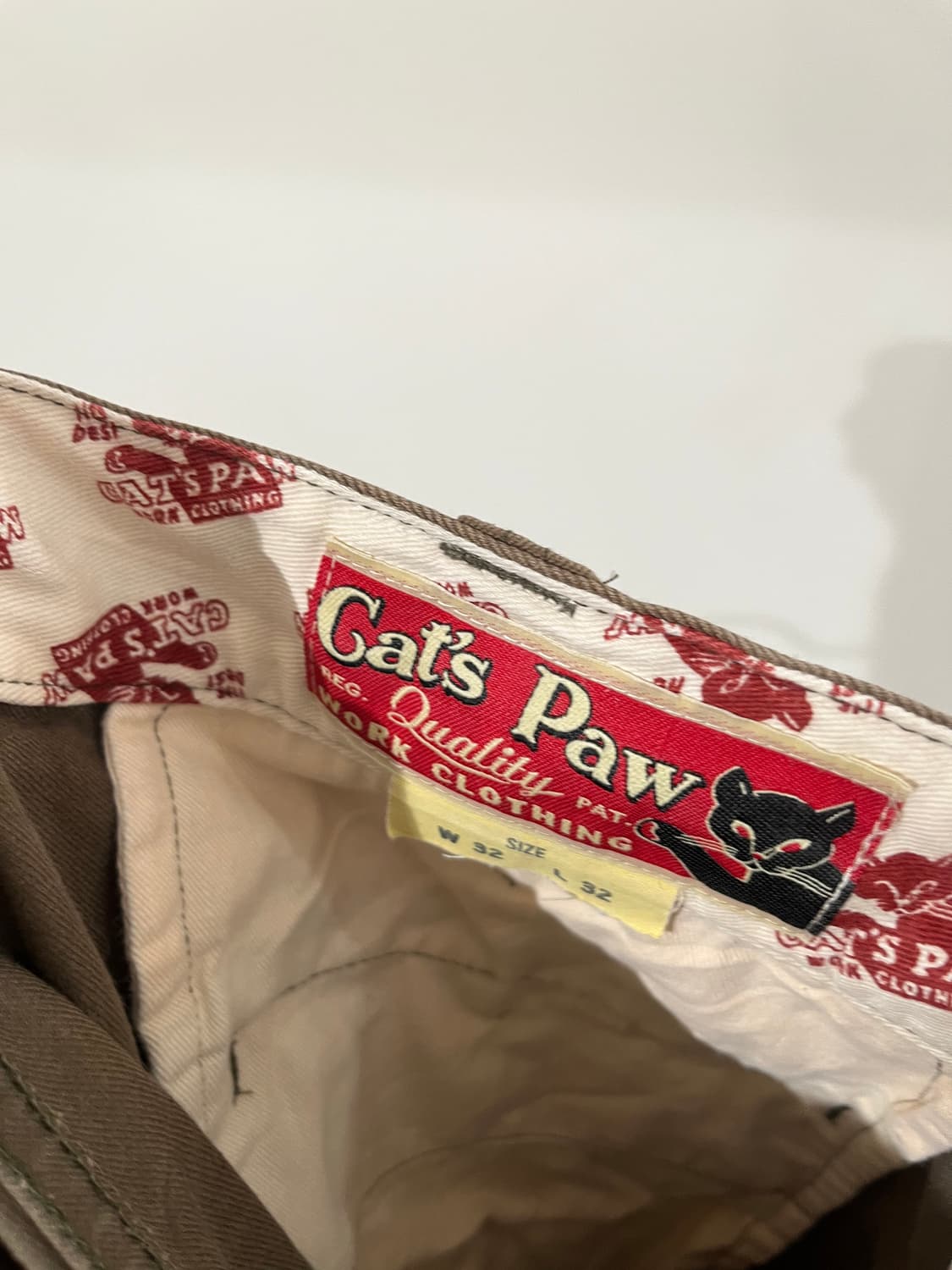 CAT'S PAW faded work pants 상품이미지7