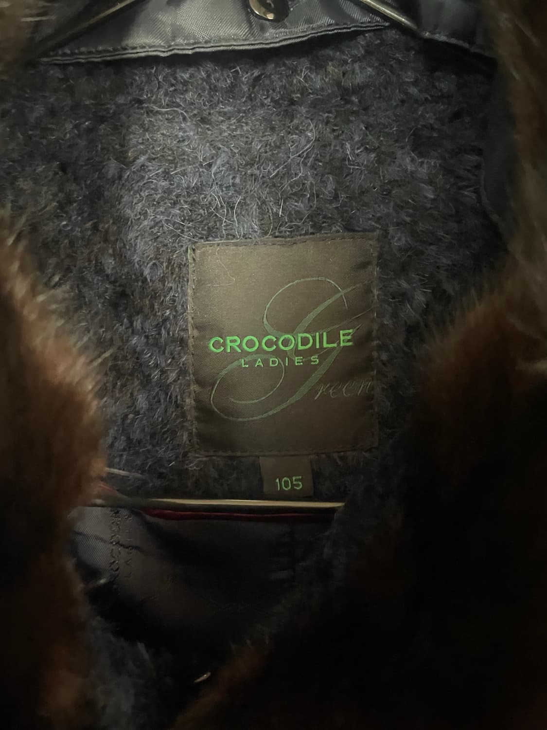 알파카 모 밍크 그런지 갸루 롱코트 상품이미지2