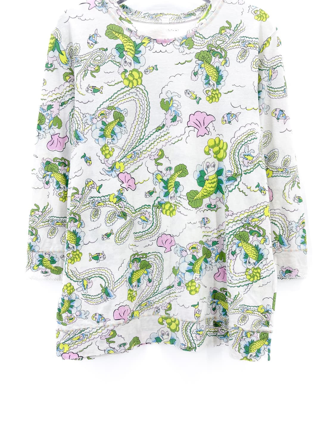 츠모리 치사토 슬립 그래픽 긴팔티셔츠 상품이미지3