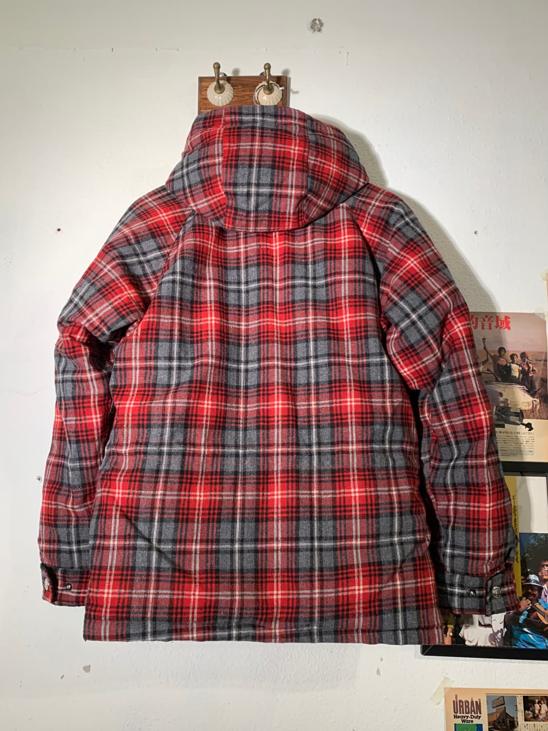 가이진메이드 타탄체크 리버시블 다운 히말라야 자켓 상품이미지5