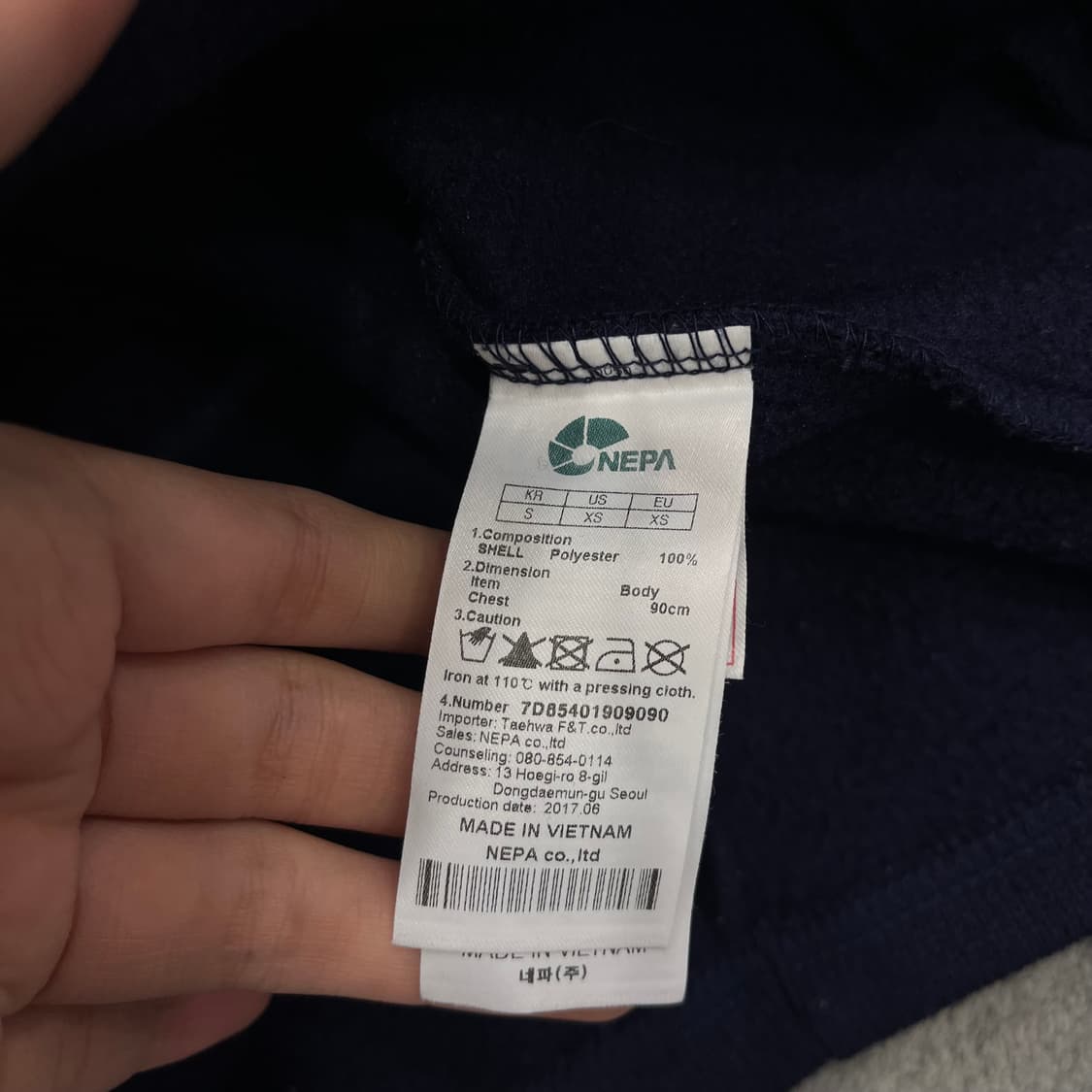 90 네파 여성 플리스 자켓 상품이미지6