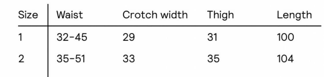 산산기어 fw 웨이브 팬츠 블랙 2사이즈 상품이미지3