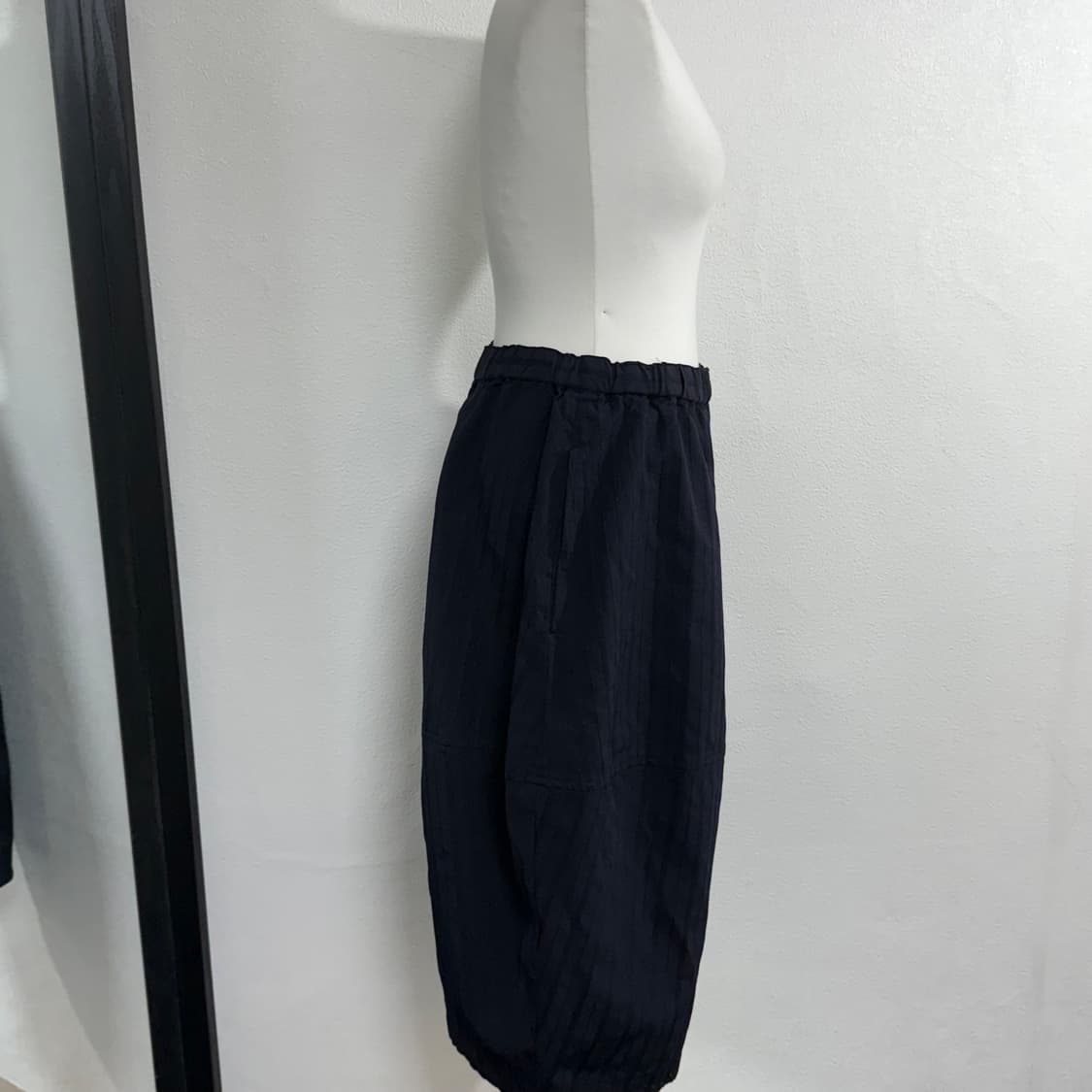 16ss 꼼데가르송 꼼데가르송 네이비 스트라이프 벌룬 숏팬츠s 상품이미지2