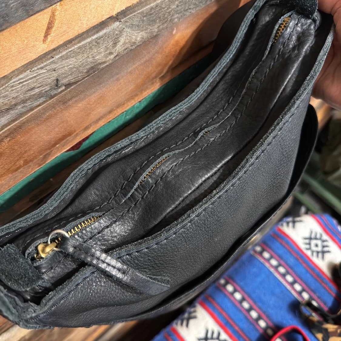 Yoshida Porter Leather Shoulder Bag  상품이미지5