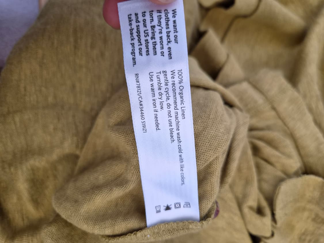 Eileen Fisher 여성 리넨 버튼업 셔츠 M사이즈 상품이미지8