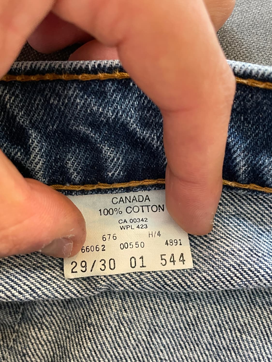 리바이스550 데님 팬츠 상품이미지3