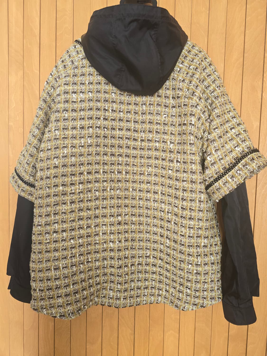 캐피탈 트위드 베이스볼 자켓 상품이미지3