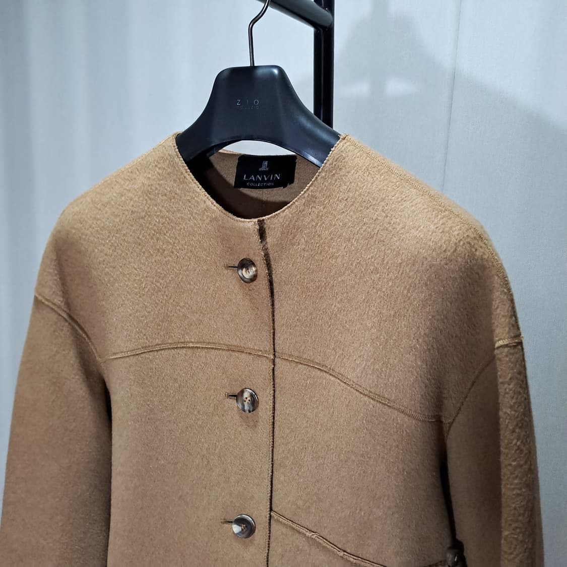 (택포) 한섬 랑방컬렉션 낙타 100% 숏 코트 82 B438 상품이미지2