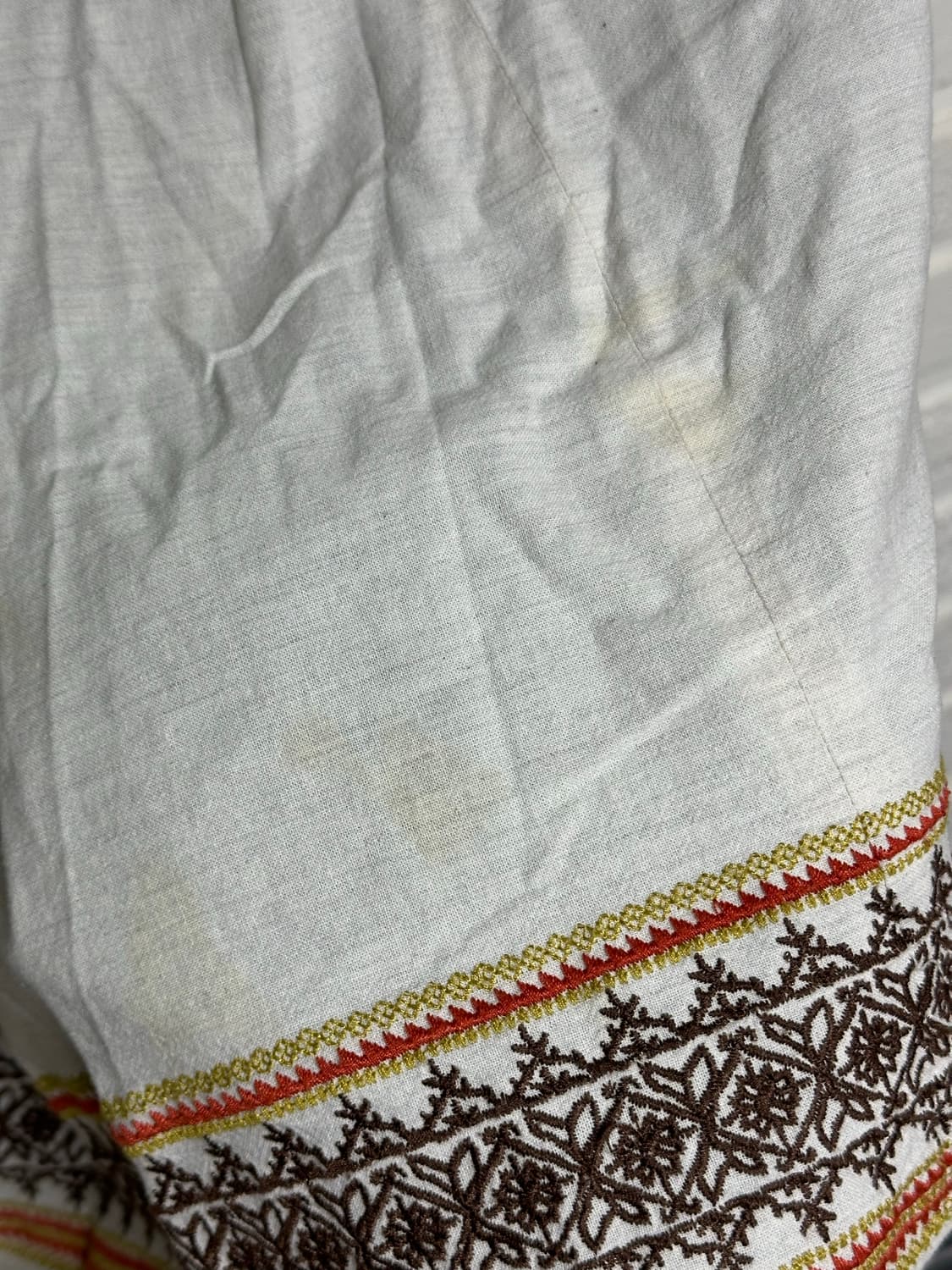 히피무드 자수 롱치마 상품이미지2