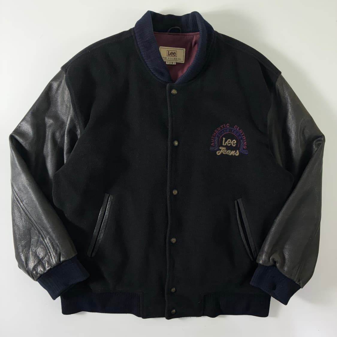 Lee 리 90‘s 카우스킨 바시티 자켓 상품이미지2