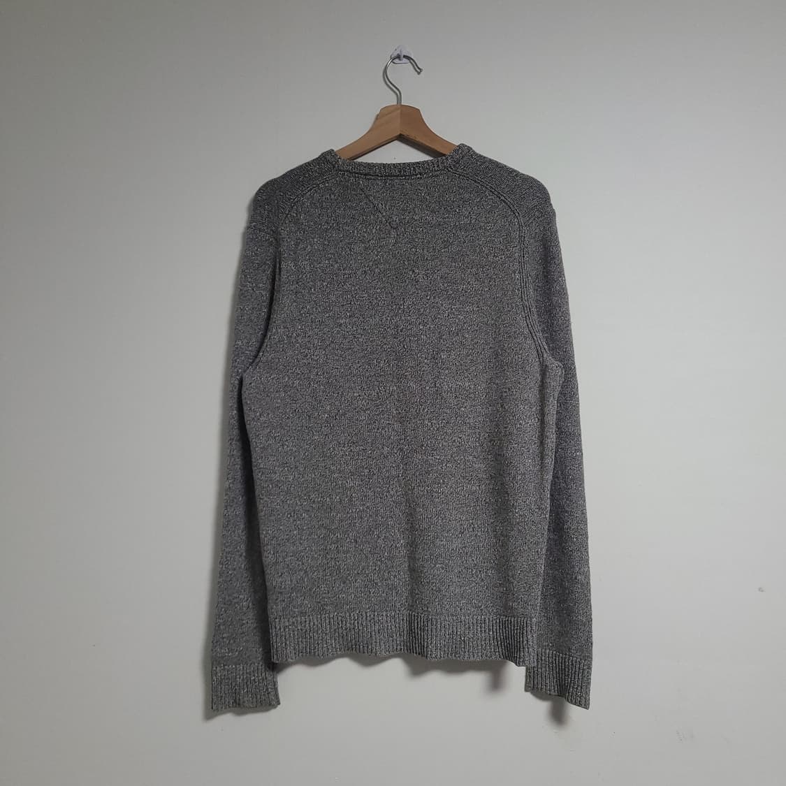 (M) 타미힐피거 그레이 니트 스웨터 상품이미지5