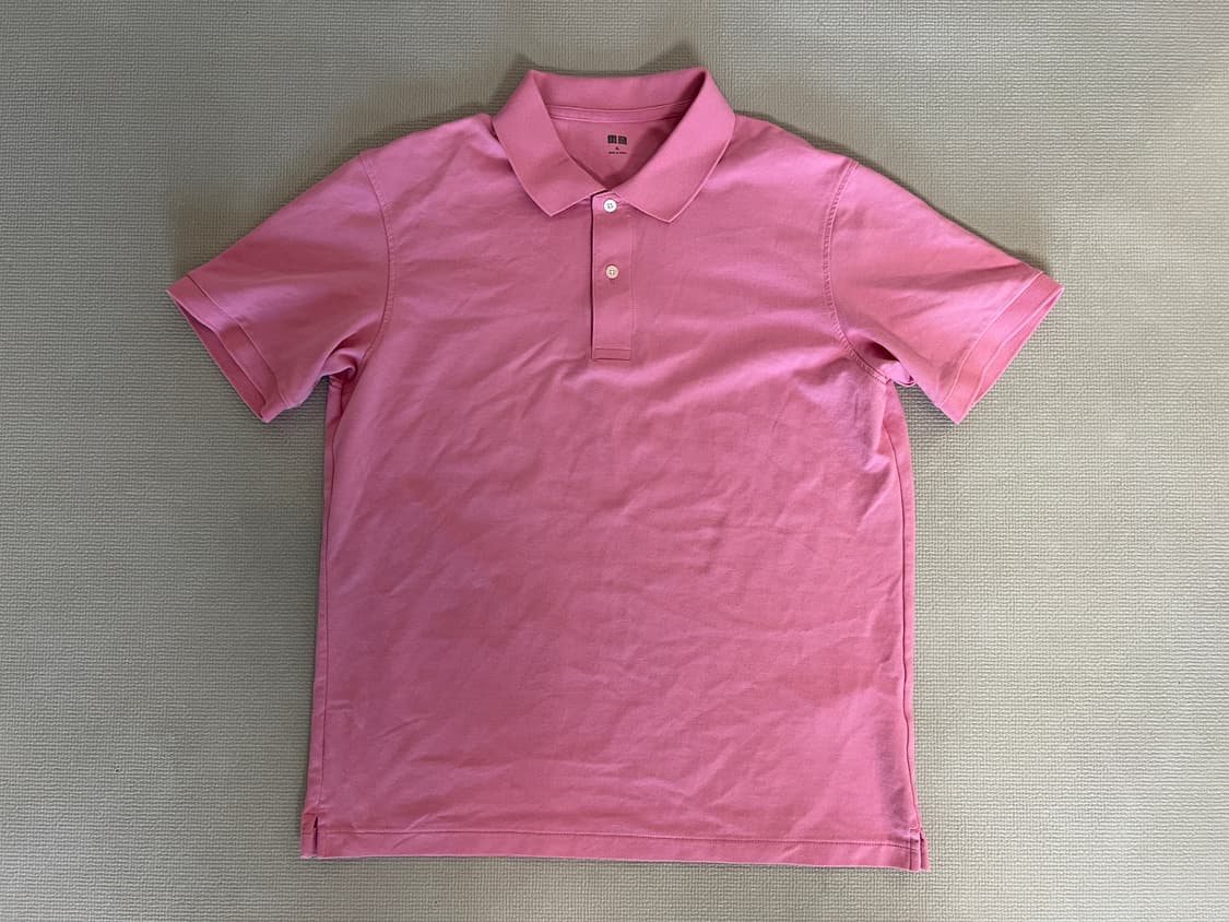 무료배송 - 유니클로 PK 반팔티셔츠(핑크) XL 상품이미지1