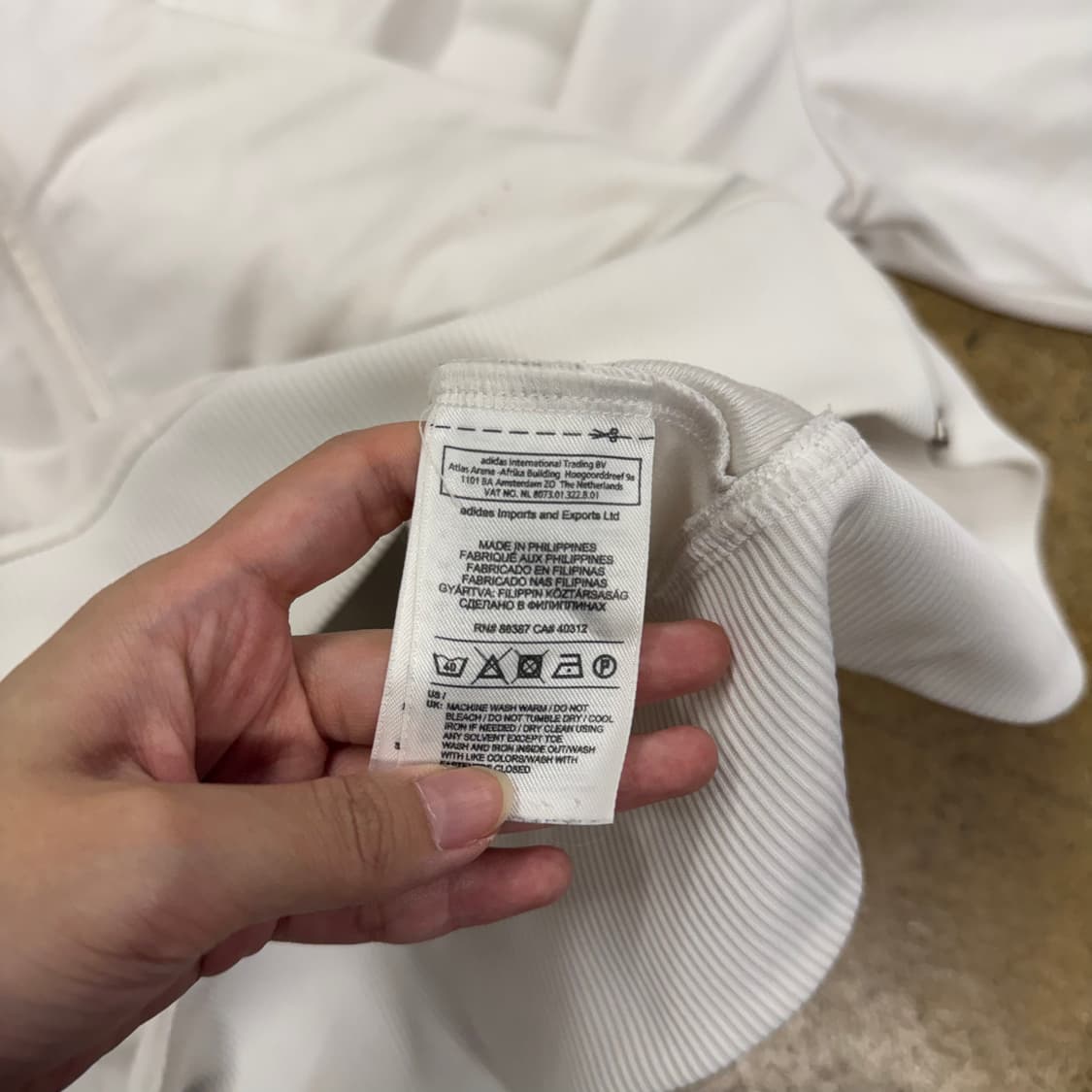 아디다스 화이트 흰검 구파 구파이어버드 져지 트랙탑 상품이미지6