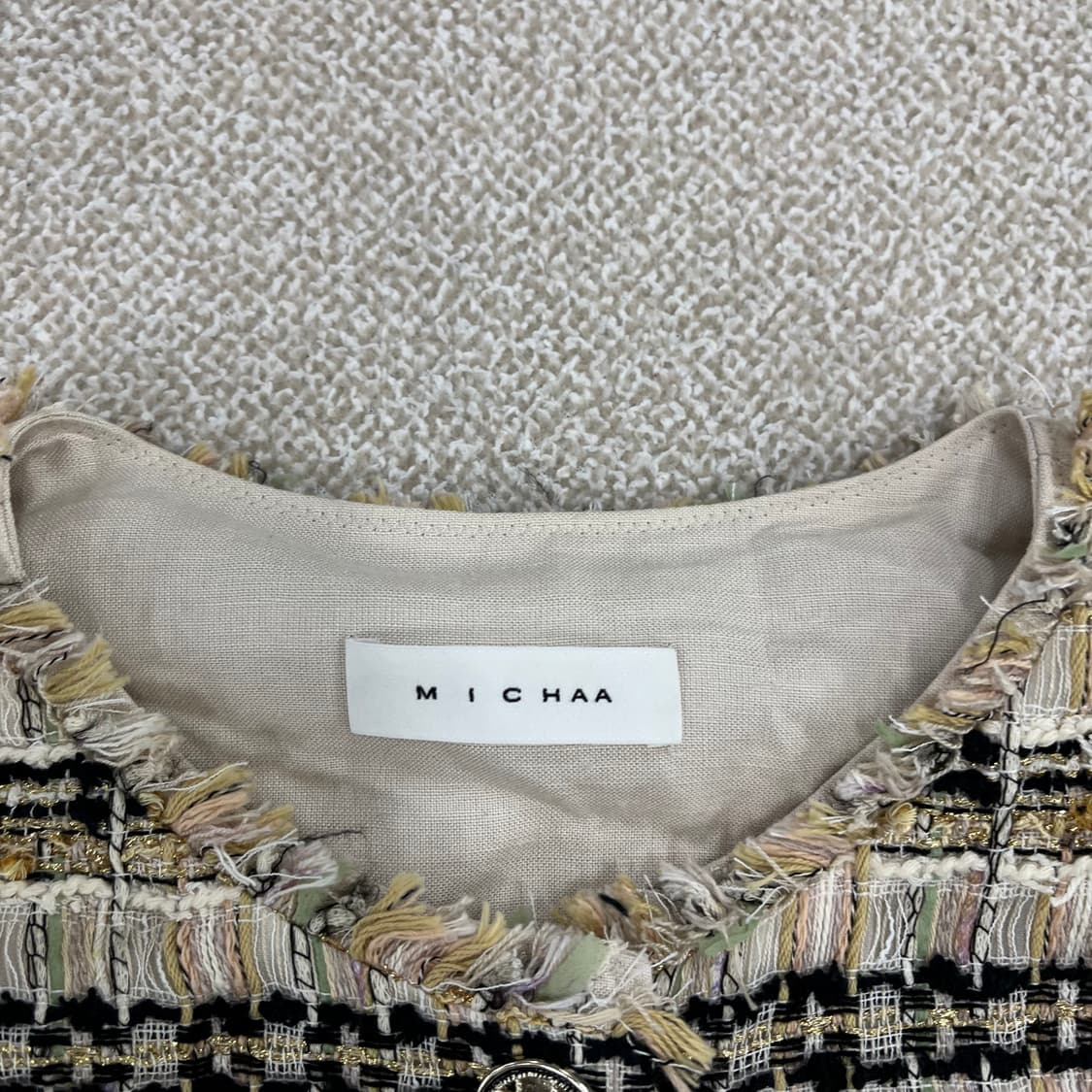 5 미샤 여성 트위드 자켓 0220M 상품이미지2