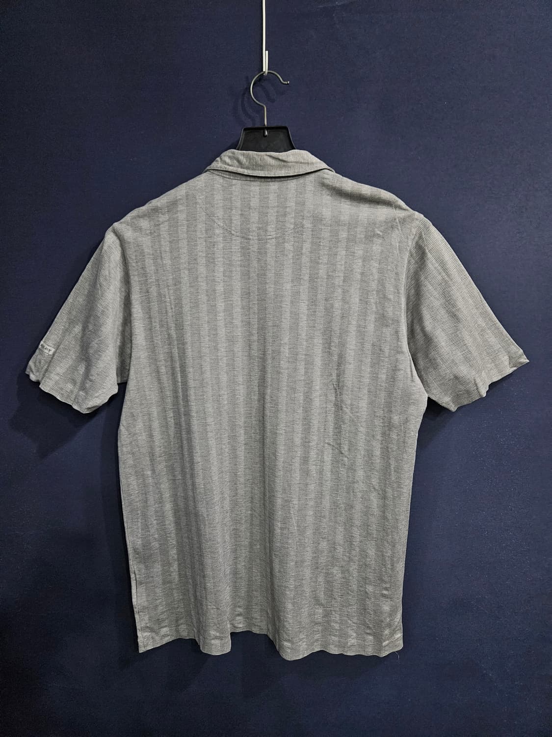 버버리 골프 멜란지 그레이 남성 100 골프 카라반팔티  상품이미지2