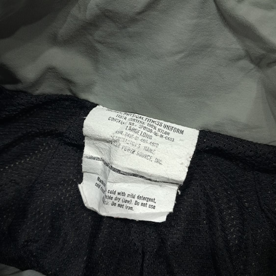 CL546 L-LONG IPFU 1세대 미국판 미육군 00s 바람막이  상품이미지3