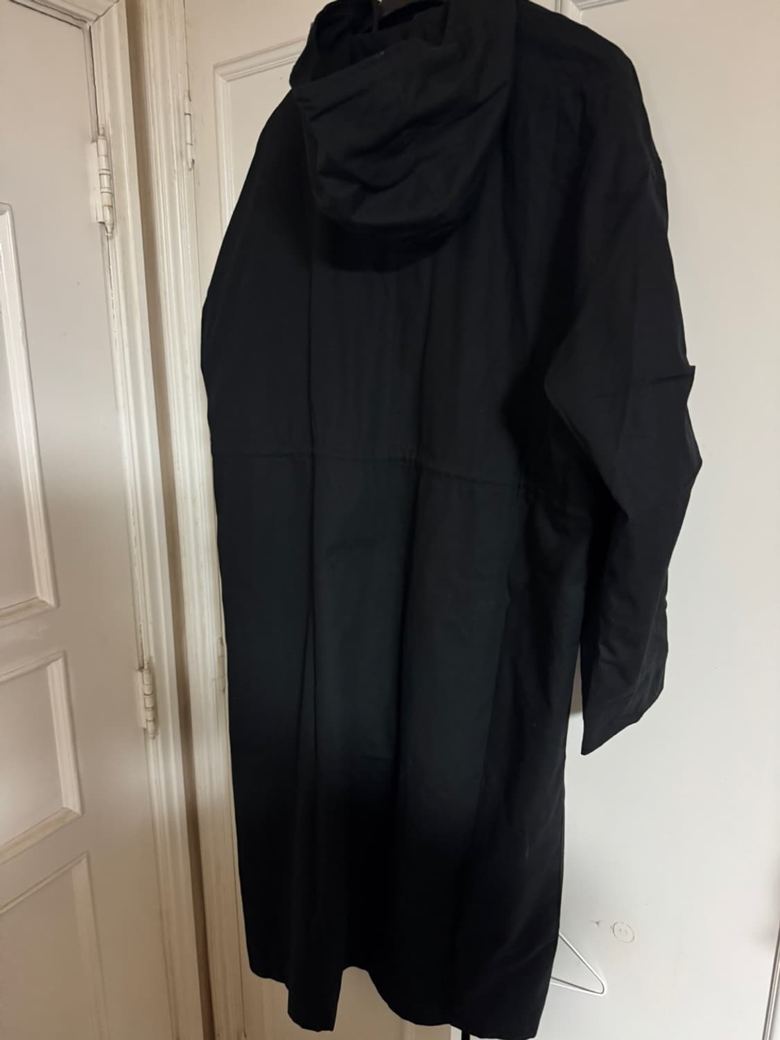 M-51 후디드 롱 코트 블랙 상품이미지3