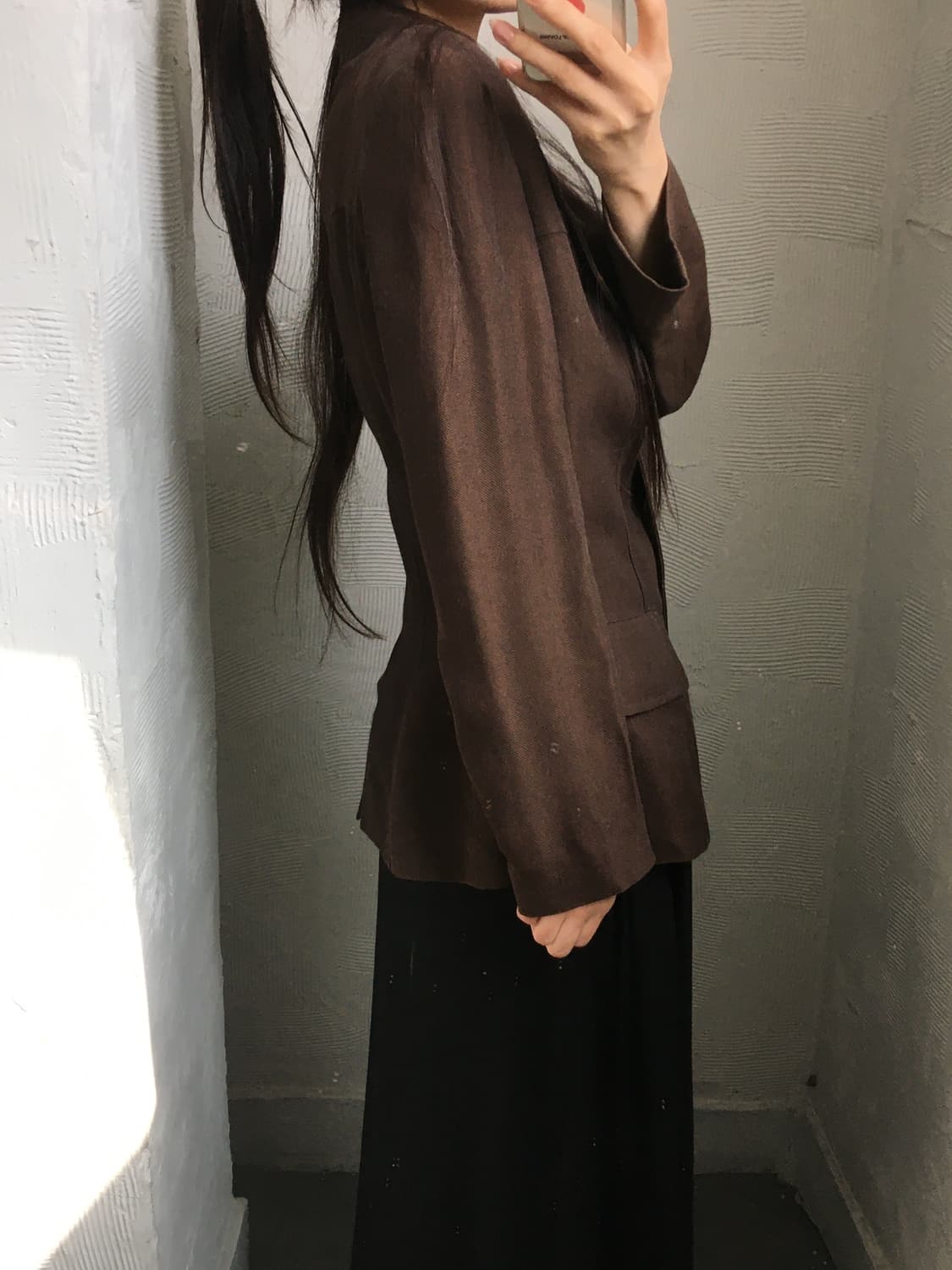 Fendi 펜디 브라운 컬러 3B 자켓 상품이미지3