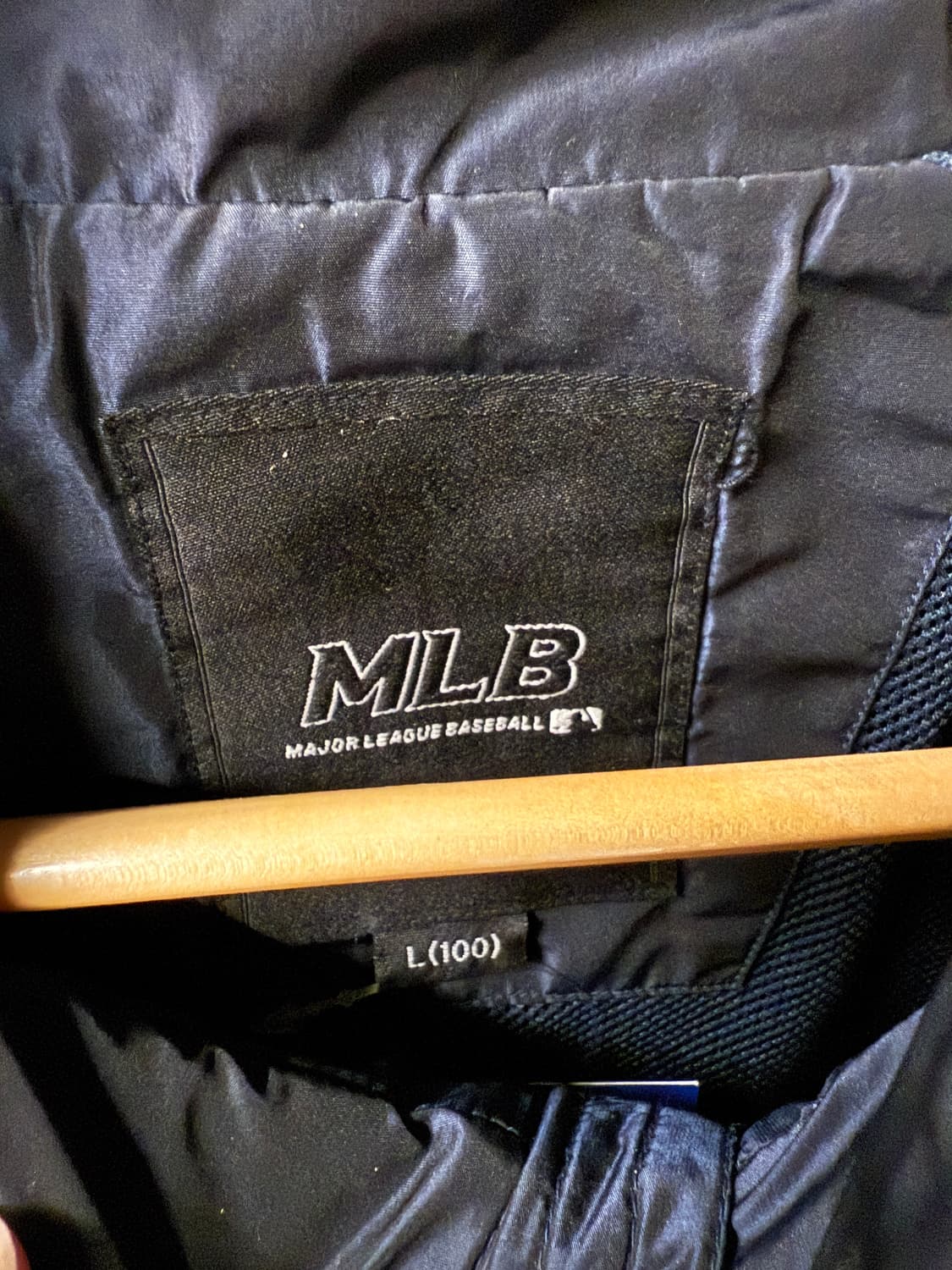 MLB 뉴욕 양키스 네이비 바람막이 자켓 L 상품이미지7