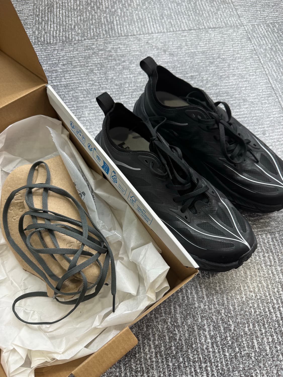 호카 마파테 스피드 4 255 블랙 hoka mafate speed 4 상품이미지5