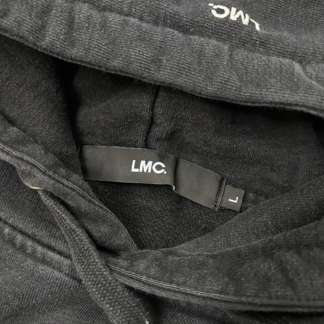 Lmc 빅로고 블랙 후드티 상품이미지4