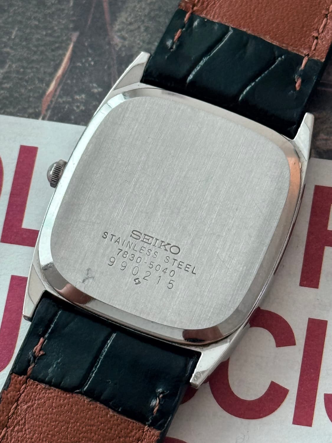 Seiko 세이코 Square Quartz 상품이미지4