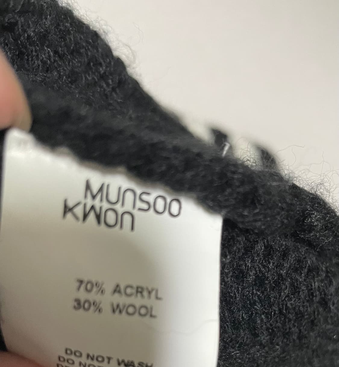 권문수 디자이너 남성 한정판 롱가디건 상품이미지3