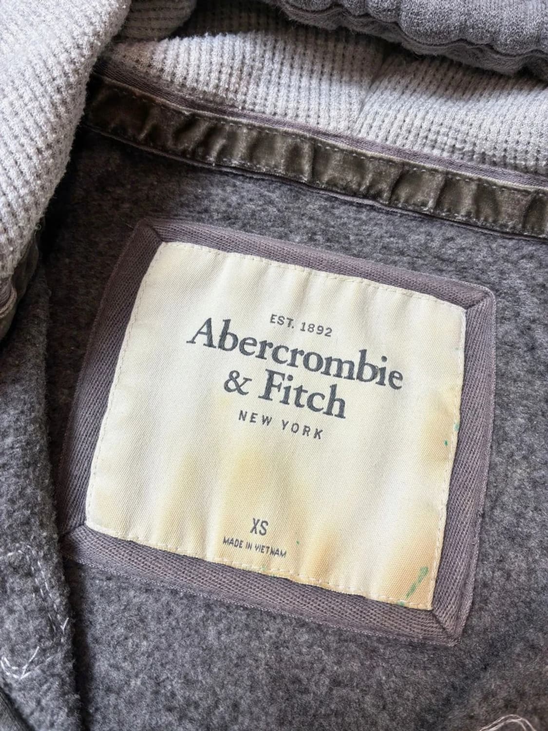 아베크롬비 00s Y2K 자수로고 후드 집업 PN7067 상품이미지6