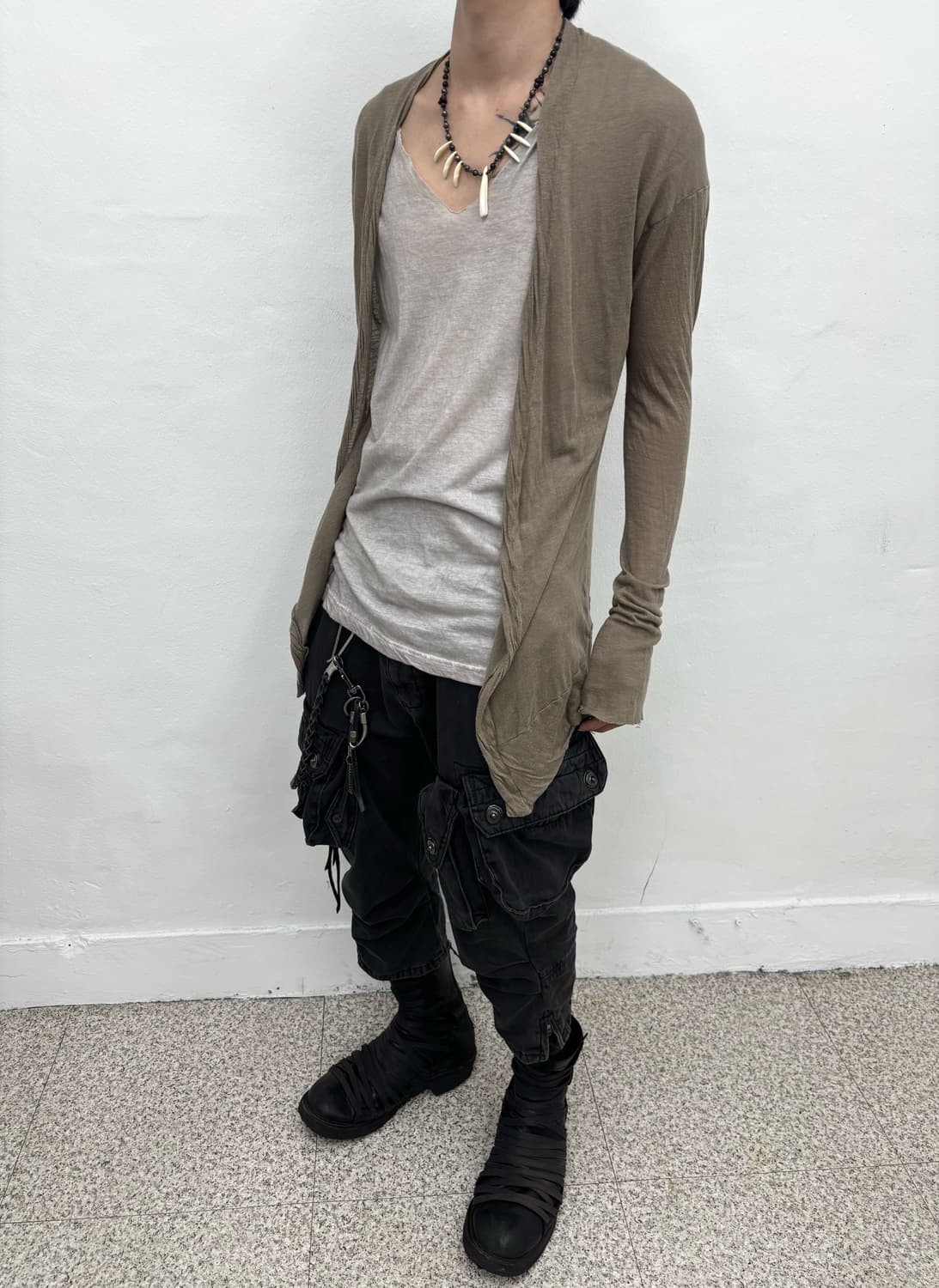 If six was nine desert shade cardigan 상품이미지2