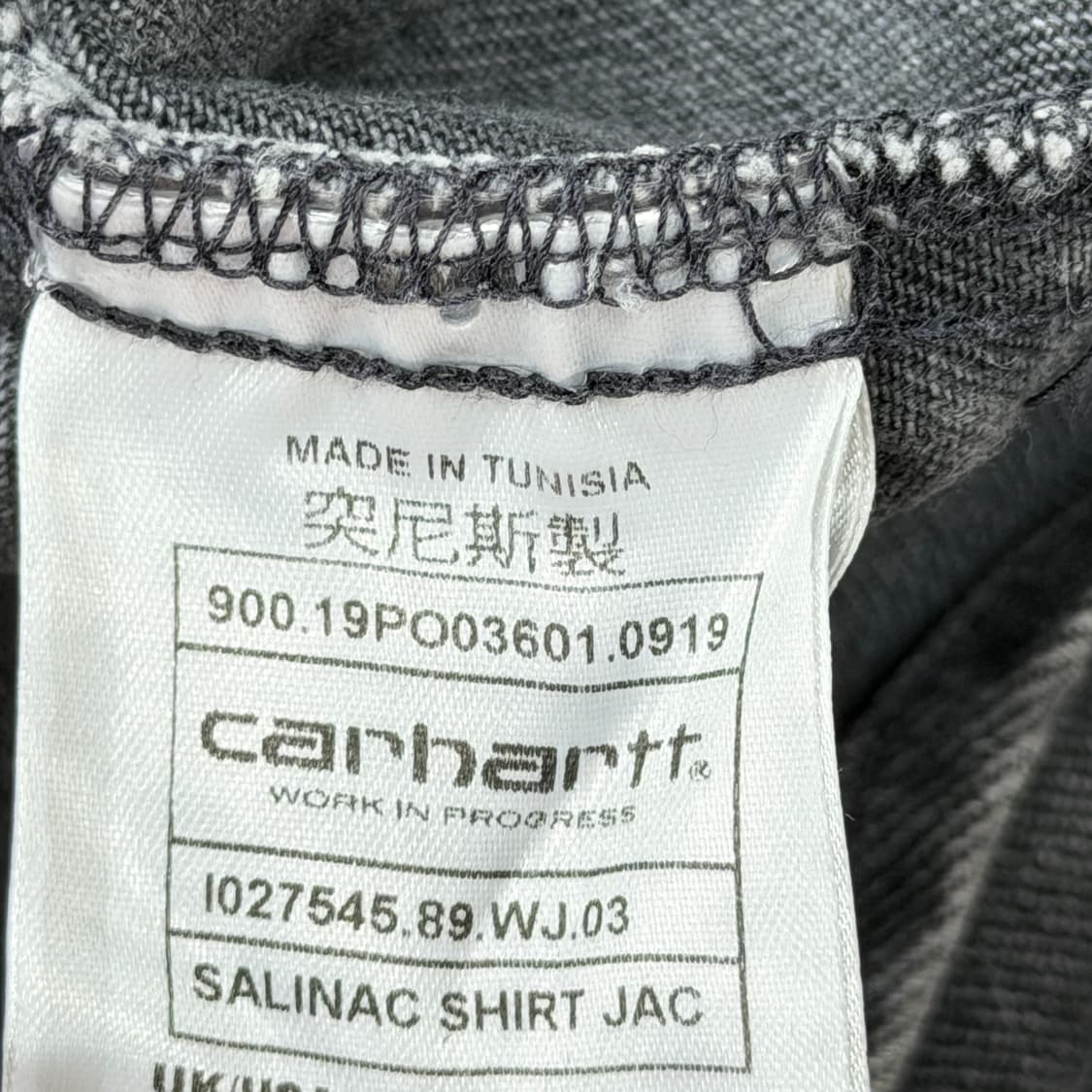 칼하트 WIP 살리낙 셔츠 자켓 M 상품이미지4