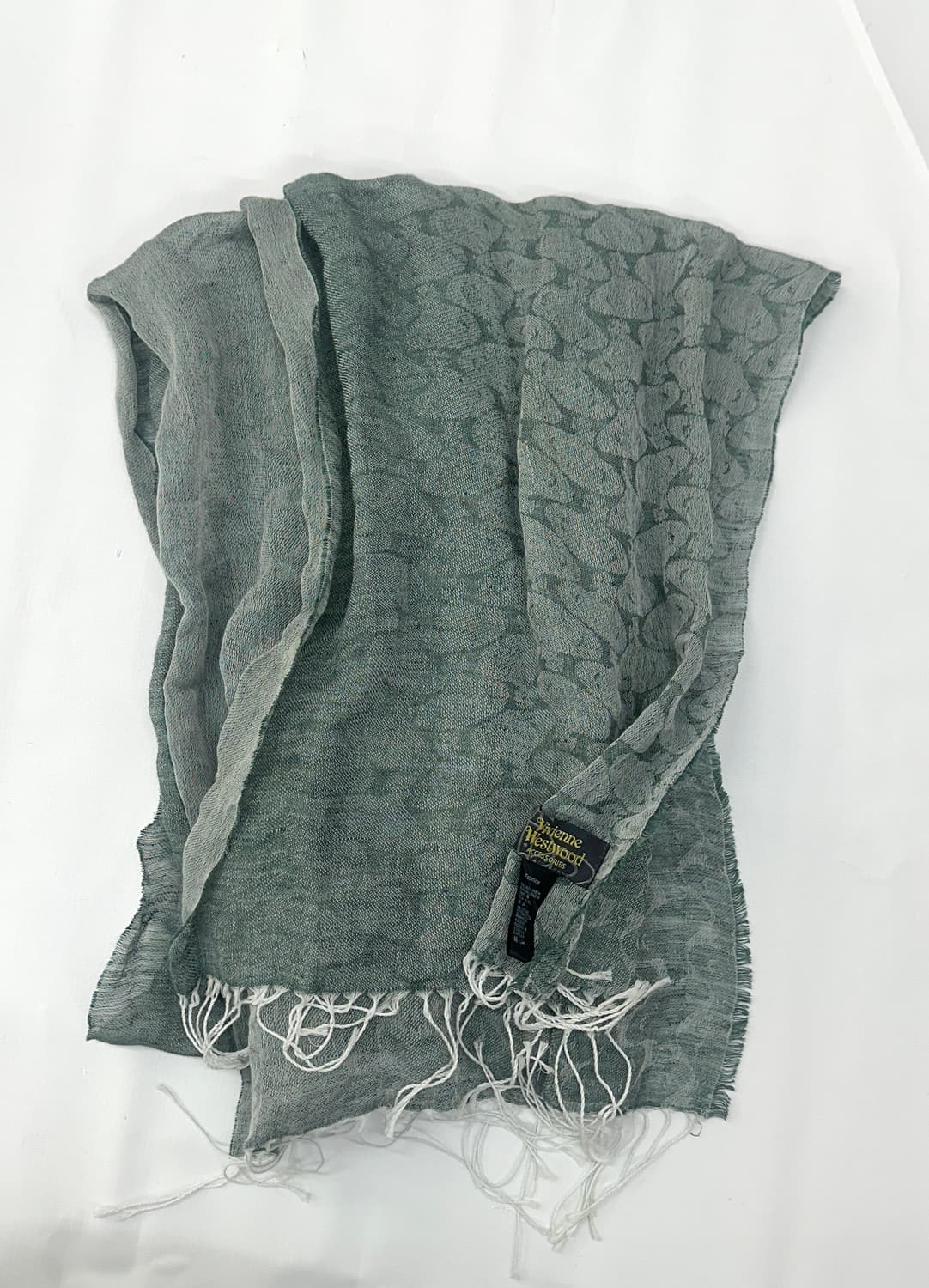 🫧재팬 비비안 웨스트 패턴 머플러🫧그런지 히피 핀터 에스닉 상품이미지3