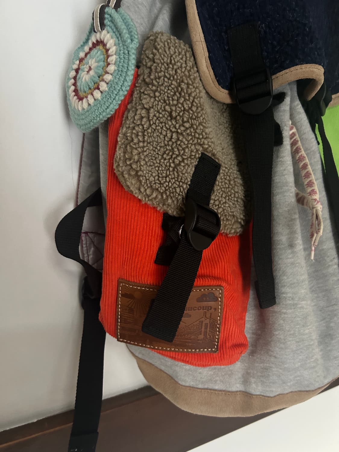 패치워크 백팩  상품이미지3