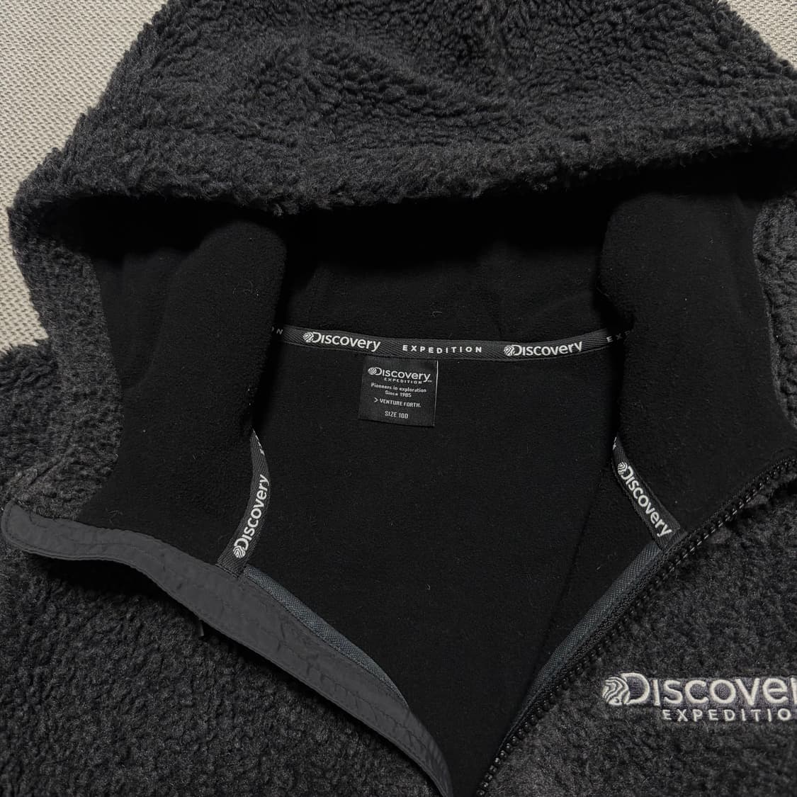 디스커버리 플리스 후디 자켓 상품이미지2