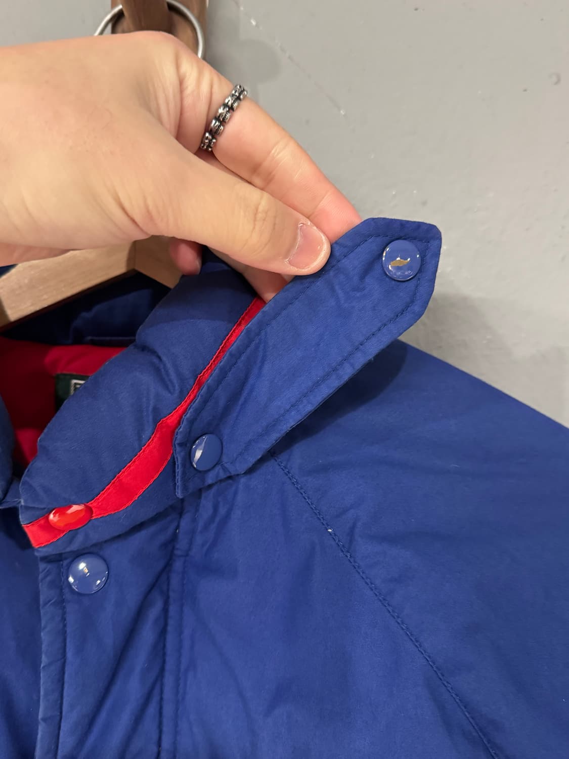 90s 폴로랄프로렌 컬러블록 다운 푸퍼자켓  상품이미지4