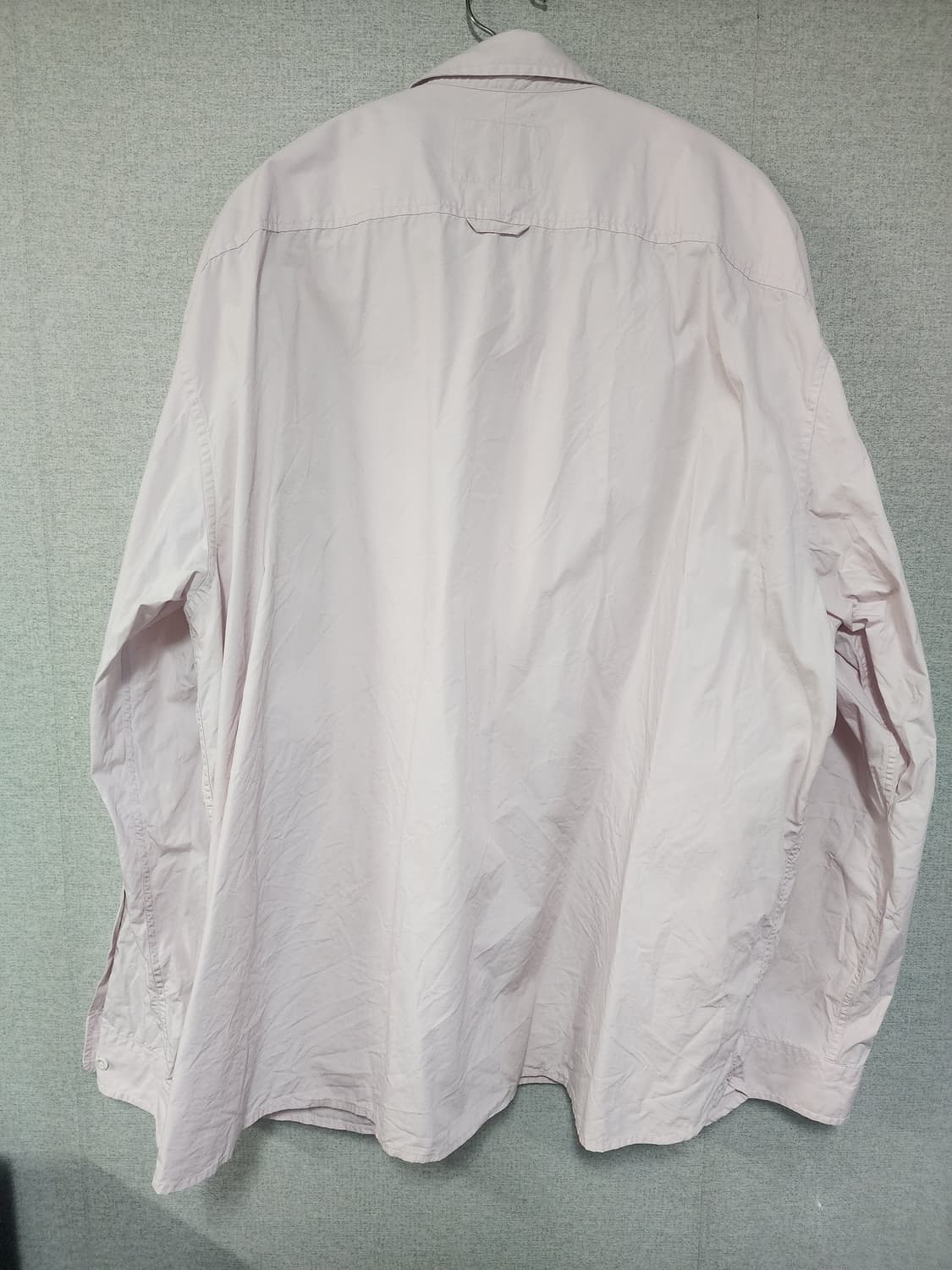 [4] 포터리 코튼 타입라이터 컴포트 셔츠 핑크 상품이미지3