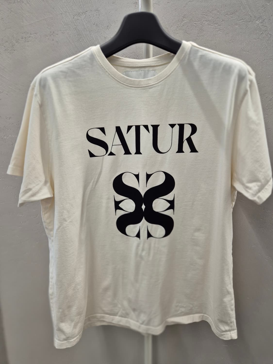 세터 SATUR 반팔 티셔츠 L 아이보리 상품이미지2