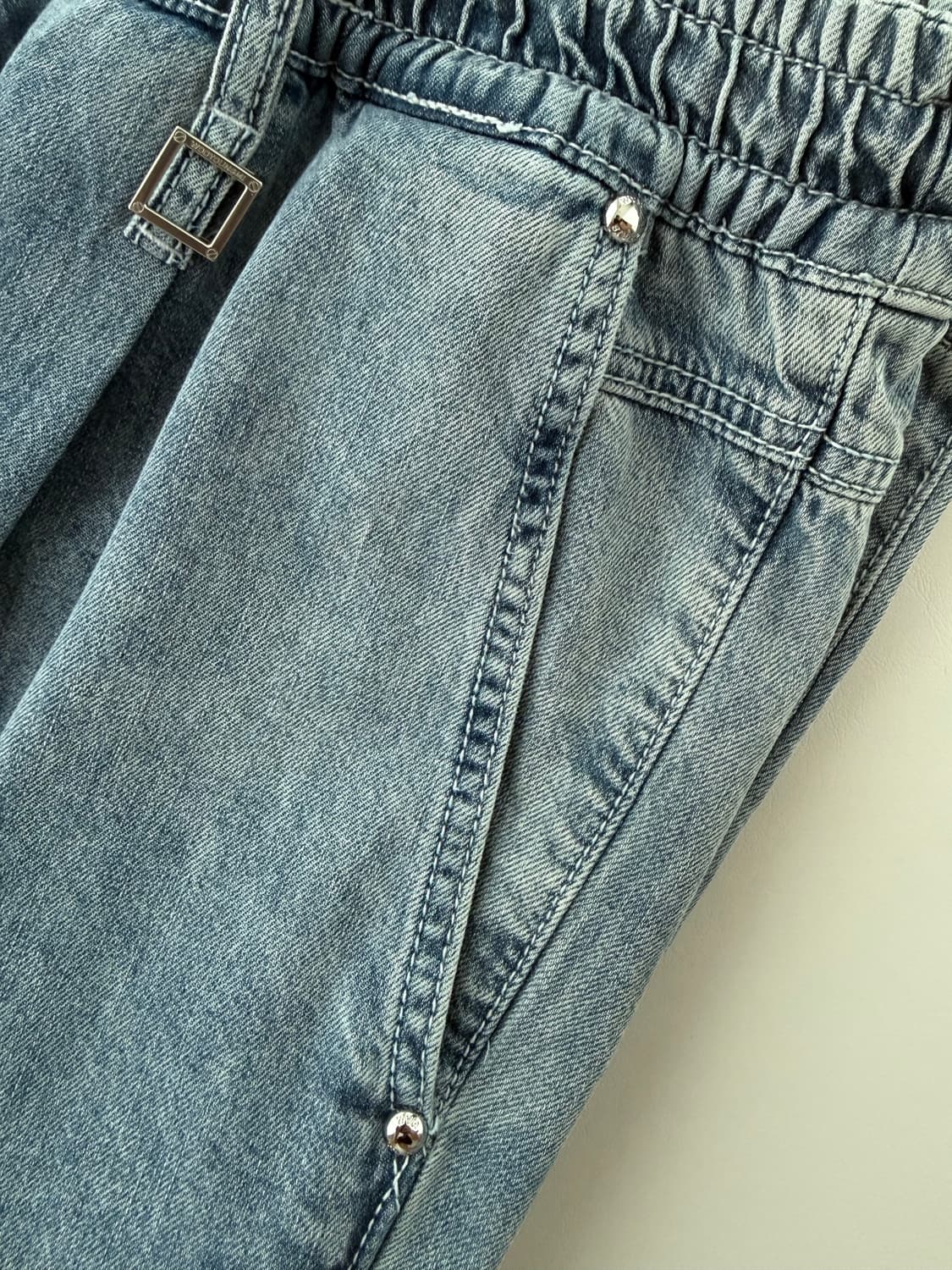 25ss 우영미 밴딩 데님 팬츠 50 size 상품이미지6