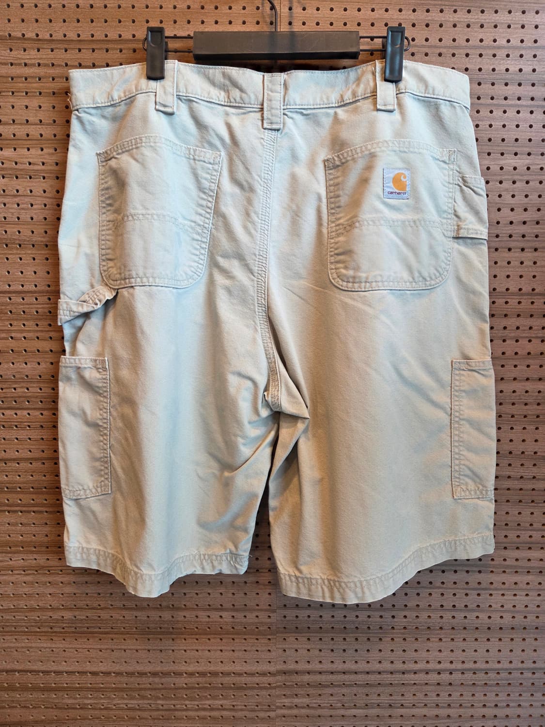  칼하트 B147 캔버스 카펜터 쇼츠 탄(TAN,베이지색) 상품이미지1