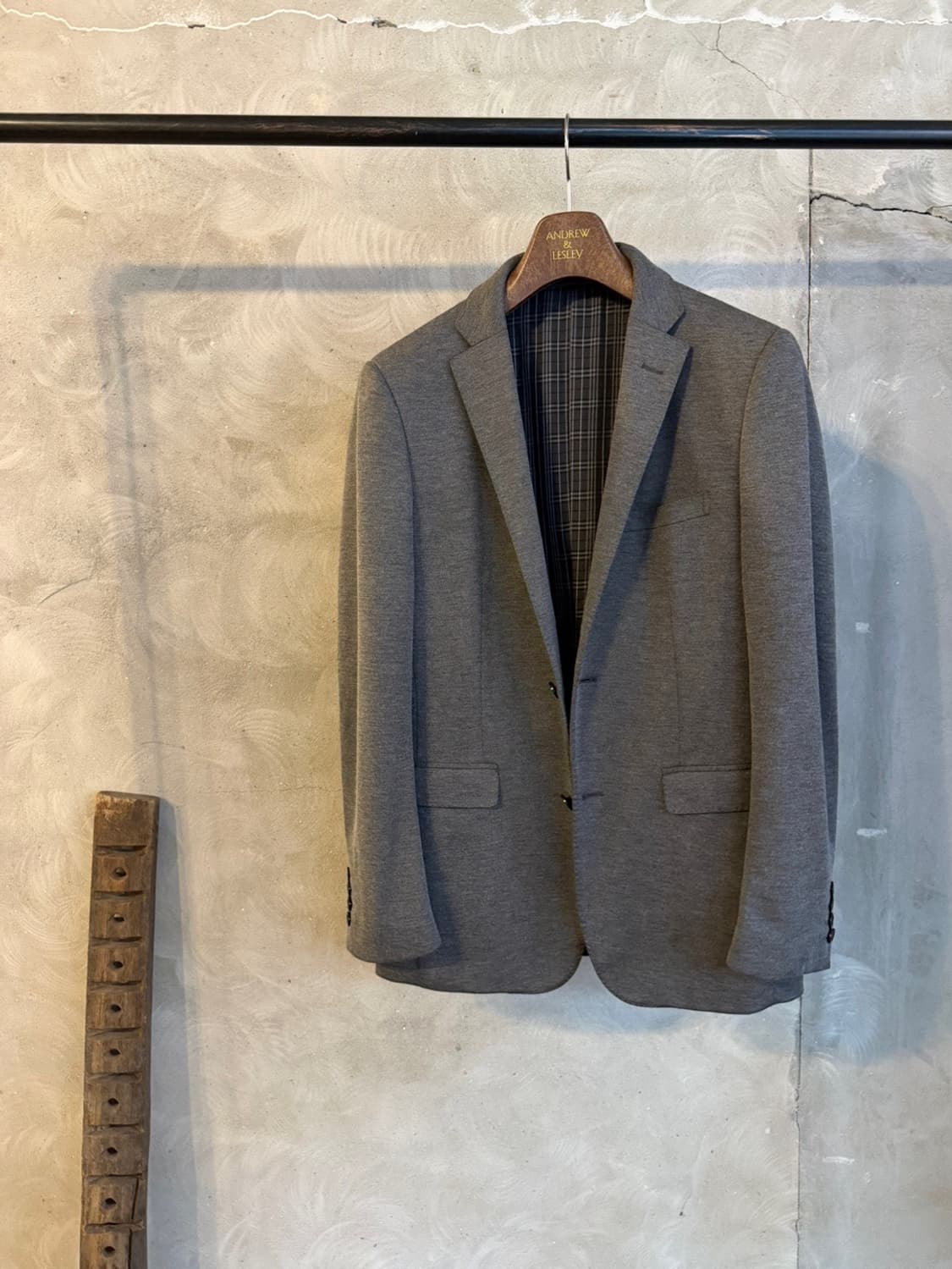 버버리 블랙라벨 저지 패브릭 자켓 100 상품이미지1