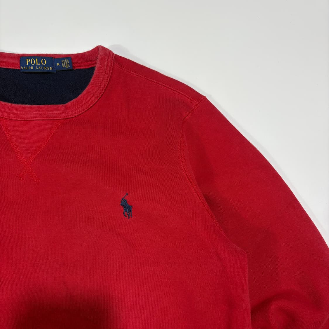 폴로 랄프로렌 레드 맨투맨  상품이미지3