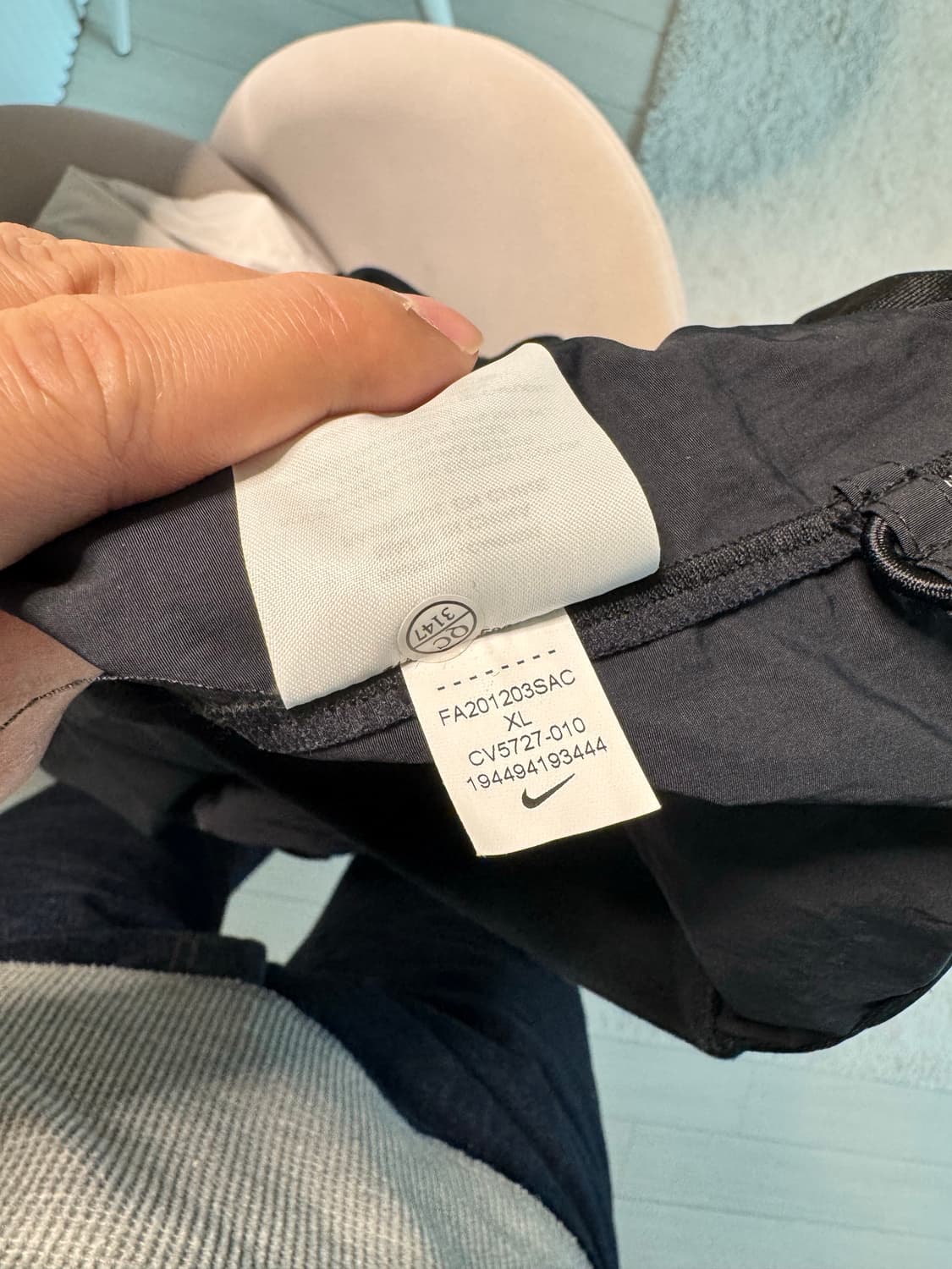 나이키 x 사카이 후디 (CV5727-010) XL 상품이미지4