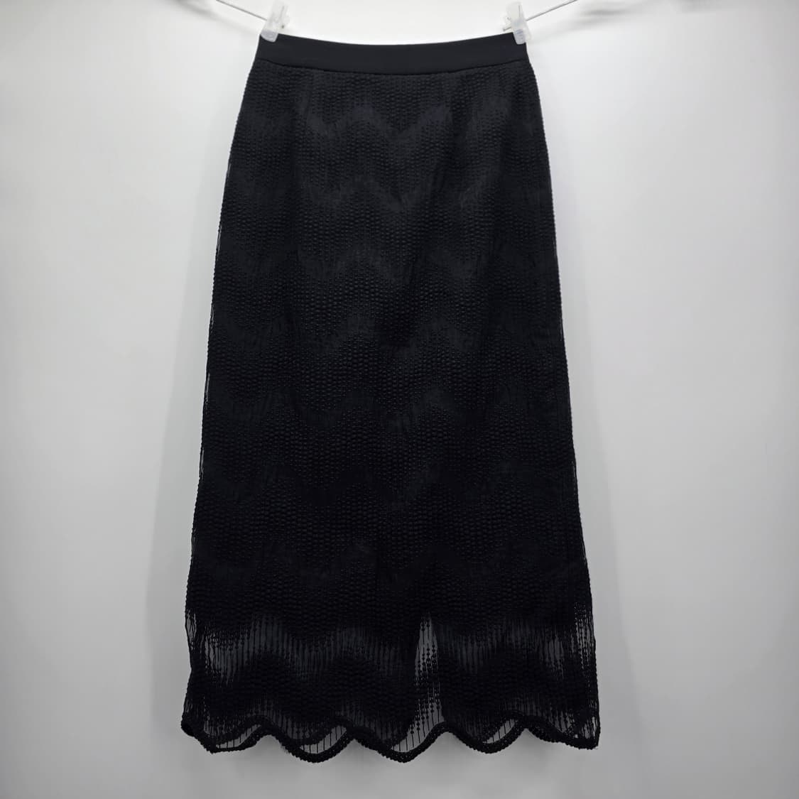 BOWEN 레이스 롱 스커트 상품이미지1